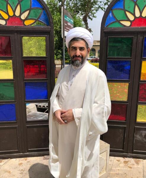 عکس نوشته سنگینی حق الناس با قرآن حل نمیشه