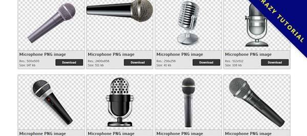 عکس png میکروفون
