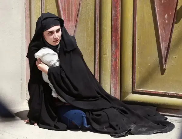 عکس ابوخالد در سریال سقوط