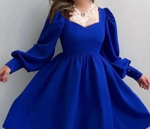عکس بلوز عروسکی آستین پفی