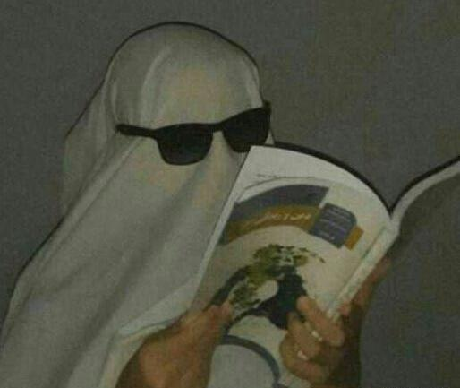 عکس روح عینک دار