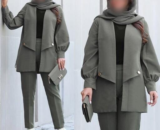 عکس کت و شلوار دخترانه