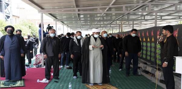 عکس نماز ظهر عاشورا امام حسین