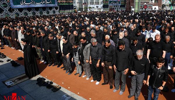 عکس نماز ظهر عاشورا امام حسین