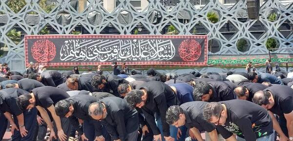 عکس نماز ظهر عاشورا امام حسین