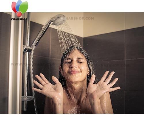ژست عکس دوش گرفتن دونفره