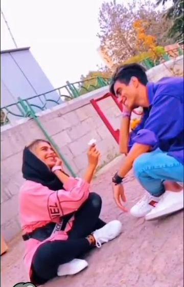 عکس نیکا فلاحی ارسلان کاشی