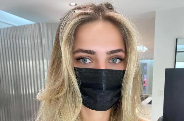 عکس رنگ مو بلوند روشن