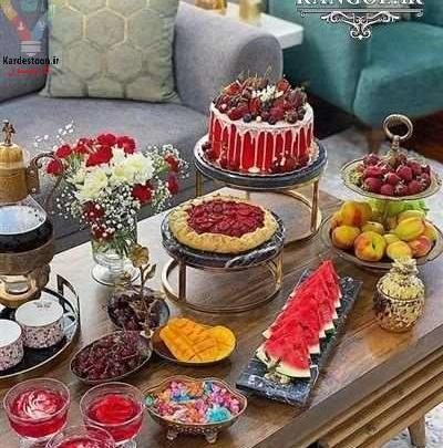 عکس ایده برای یلدایی عروس