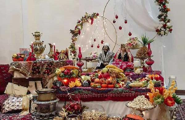 عکس ایده برای یلدایی عروس