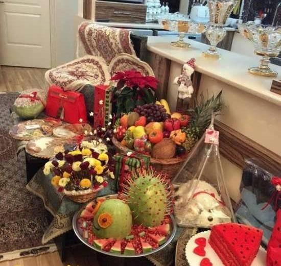 عکس ایده برای یلدایی عروس