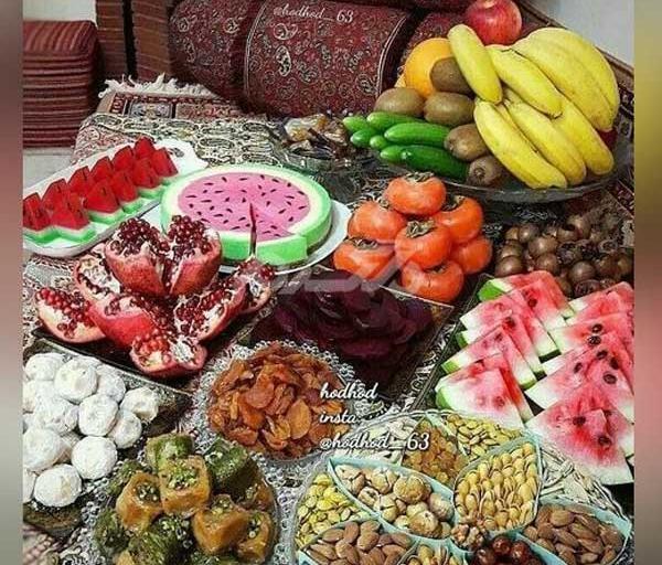 عکس ایده برای یلدایی عروس