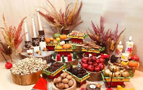 عکس ایده برای یلدایی عروس