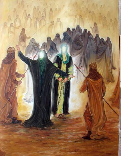 عکس حضرت عباس و خواهرش
