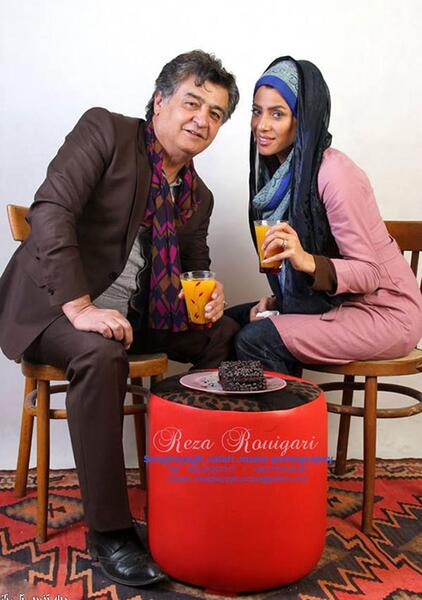 عکس رضا رویگری و همسرش تارا کریمی