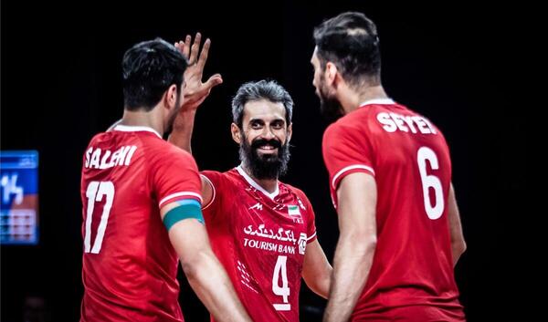 عکس تیم والیبال ایران 2021