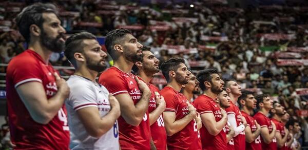 عکس تیم والیبال ایران 2021