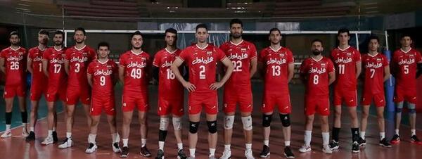 عکس تیم والیبال ایران 2021