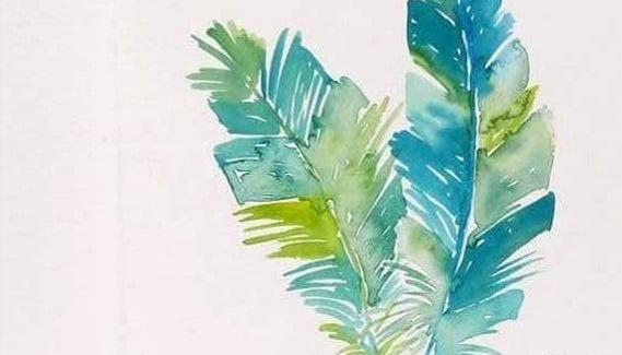 عکس طرح نقاشی با آبرنگ