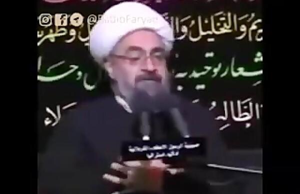 عکس خنده دار حاج اقا