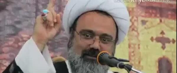 عکس خنده دار حاج اقا