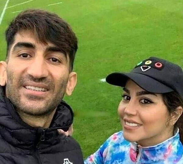 عکس دوست دختر علیرضا بیرانوند
