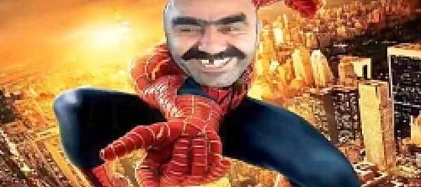 عکس عنکبوت خنده دار