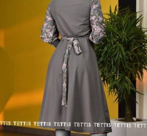 عکس مدل سارافون طوسی زنانه
