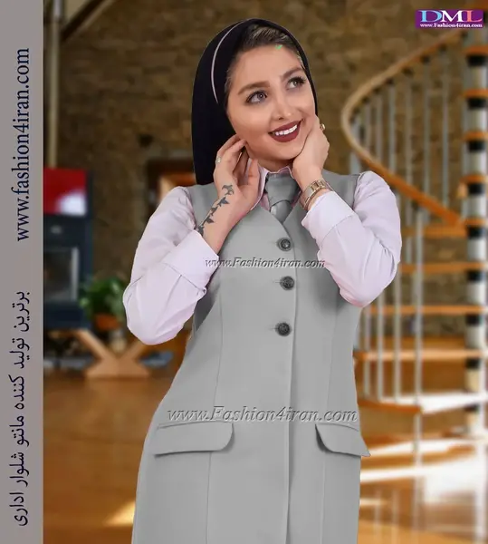 عکس مدل سارافون طوسی زنانه
