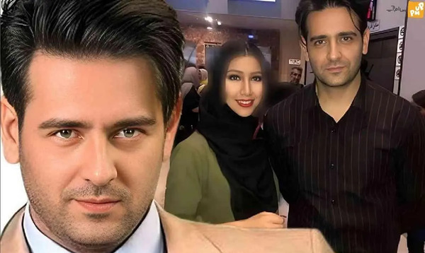 عکس امیرحسین آرمان و زنش