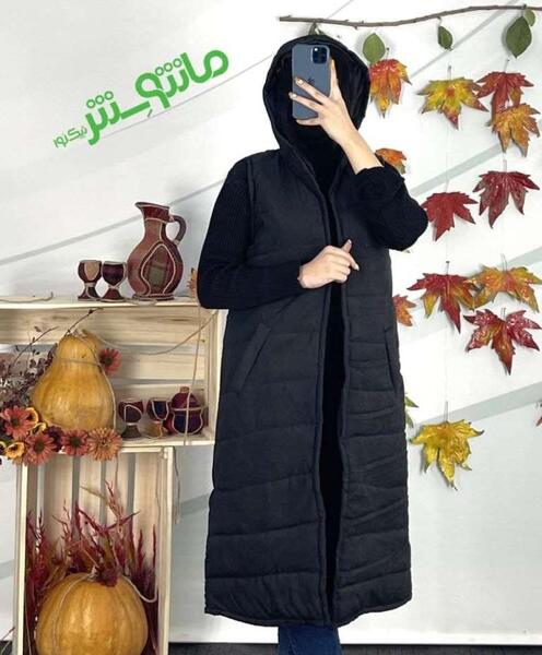 عکس پافر مشکی بلند