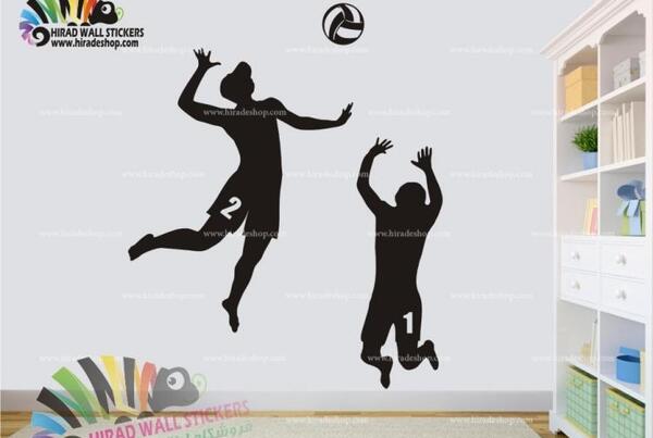 عکس نوشته انگیزشی والیبال