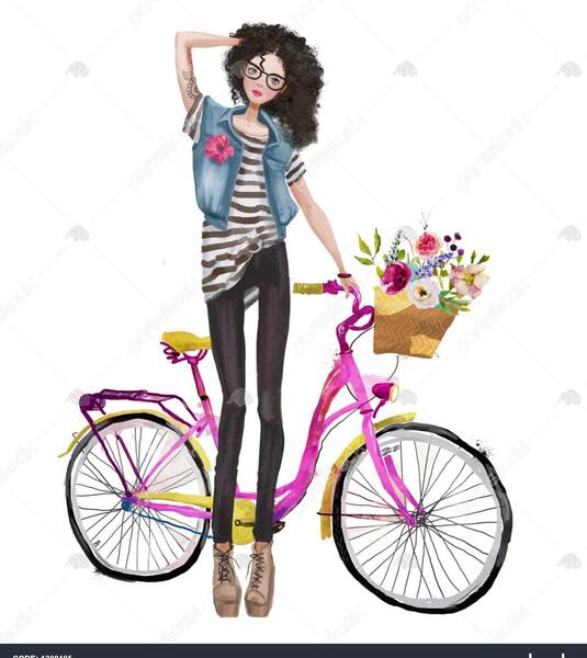 عکس دوچرخه زیبا