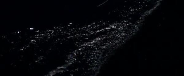 عکس شب دریا