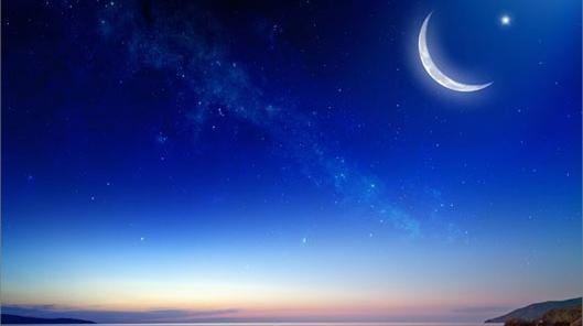 عکس شب دریا