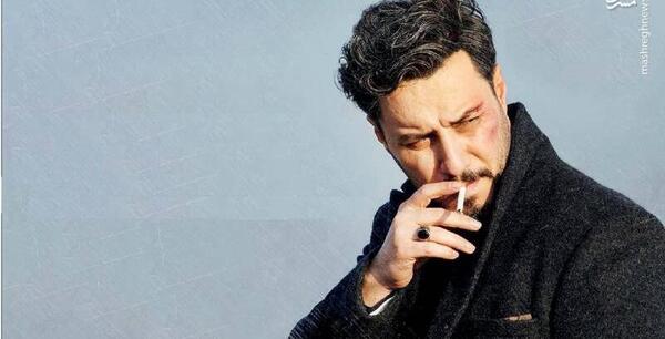 عکس میمون سیگار کش