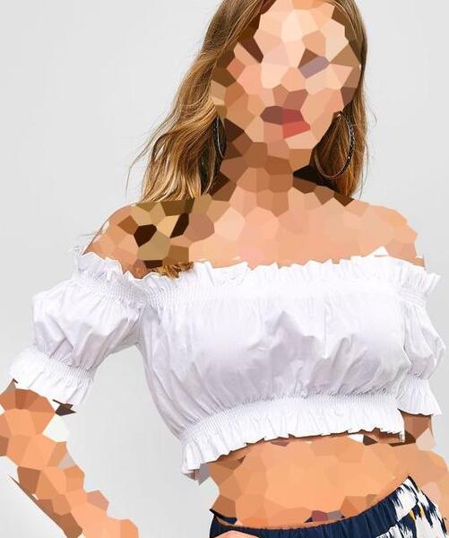 عکس بلوز نیم تنه دخترانه