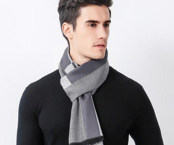 عکس شال گردن پارچه ای مردانه