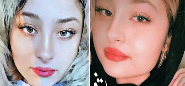 عکس سارا و نیکا با آرایش غلیظ