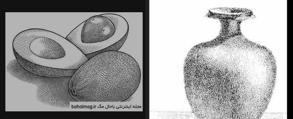 عکس ایده نقاشی نقطه