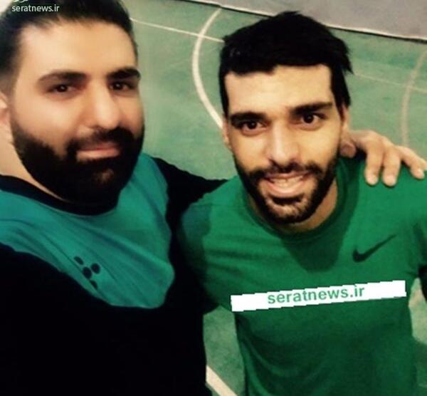 عکس مهدی طارمی در مشهد
