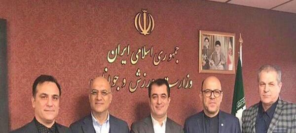 عکس خلیل زاده هیات مدیره استقلال