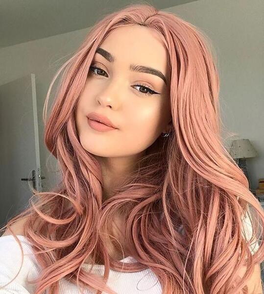 عکس رنگ مو پرکلاغی