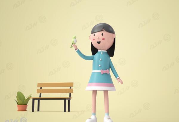 عکس سه بعدی فتوشاپ