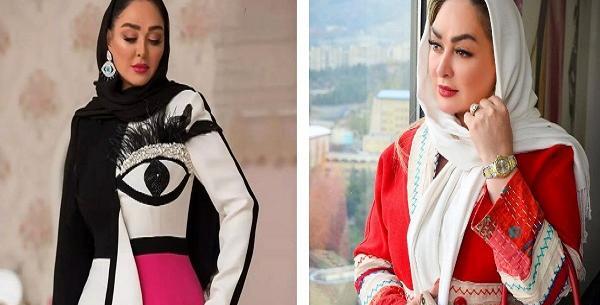 عکس الهام حمیدی در خانه اش