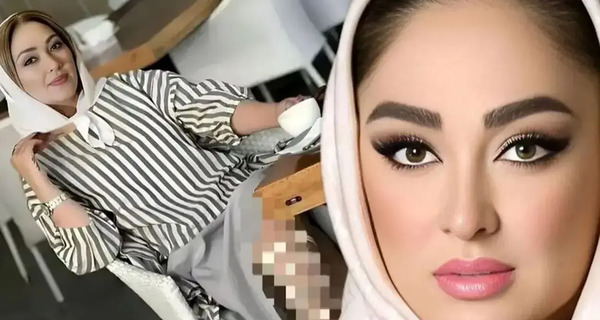 عکس الهام حمیدی در خانه اش