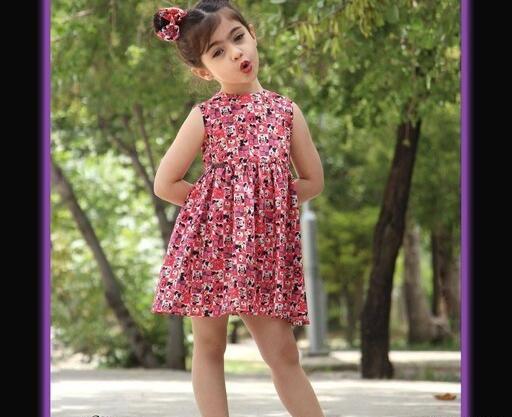 عکس لباس دخترانه میکی موس