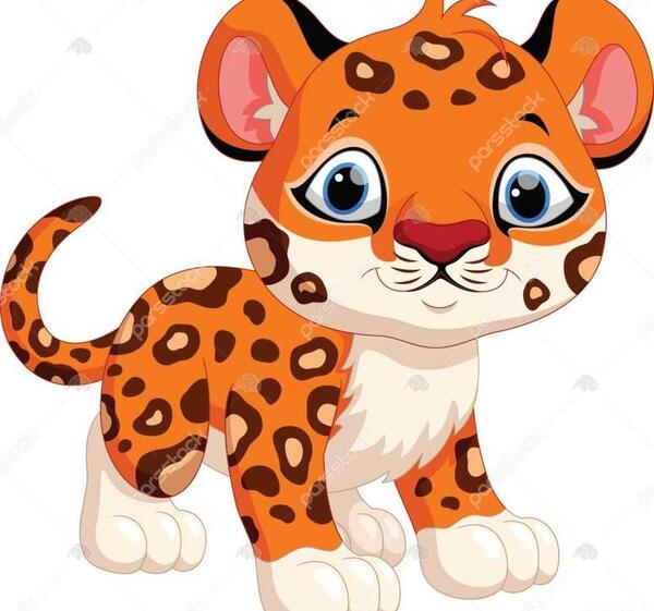 عکس نقاشی صورت ببر