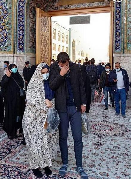 عکس حرم امام رضا یهویی
