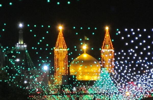 عکس حرم امام رضا یهویی